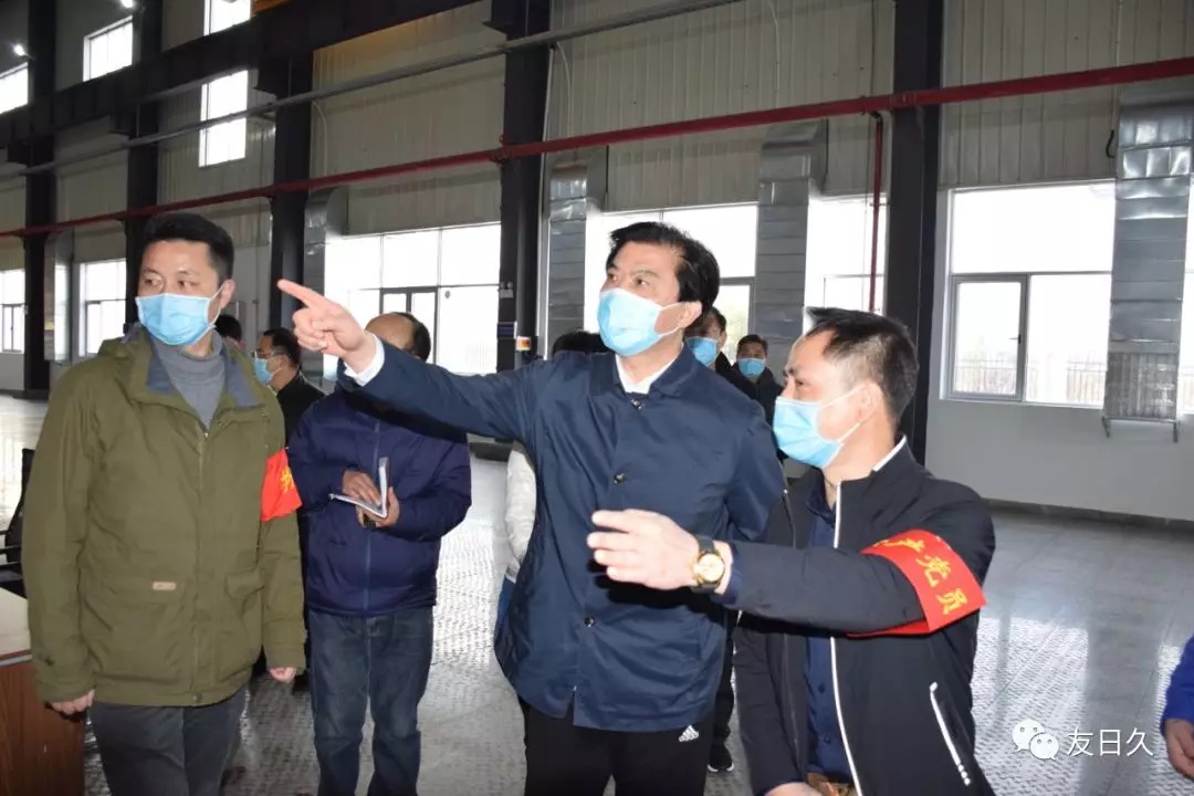 中共安徽省委常委、省委秘书长陶明伦一行光临安徽友发公司